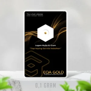 EOA GOLD Black Variant 0.1 Gram